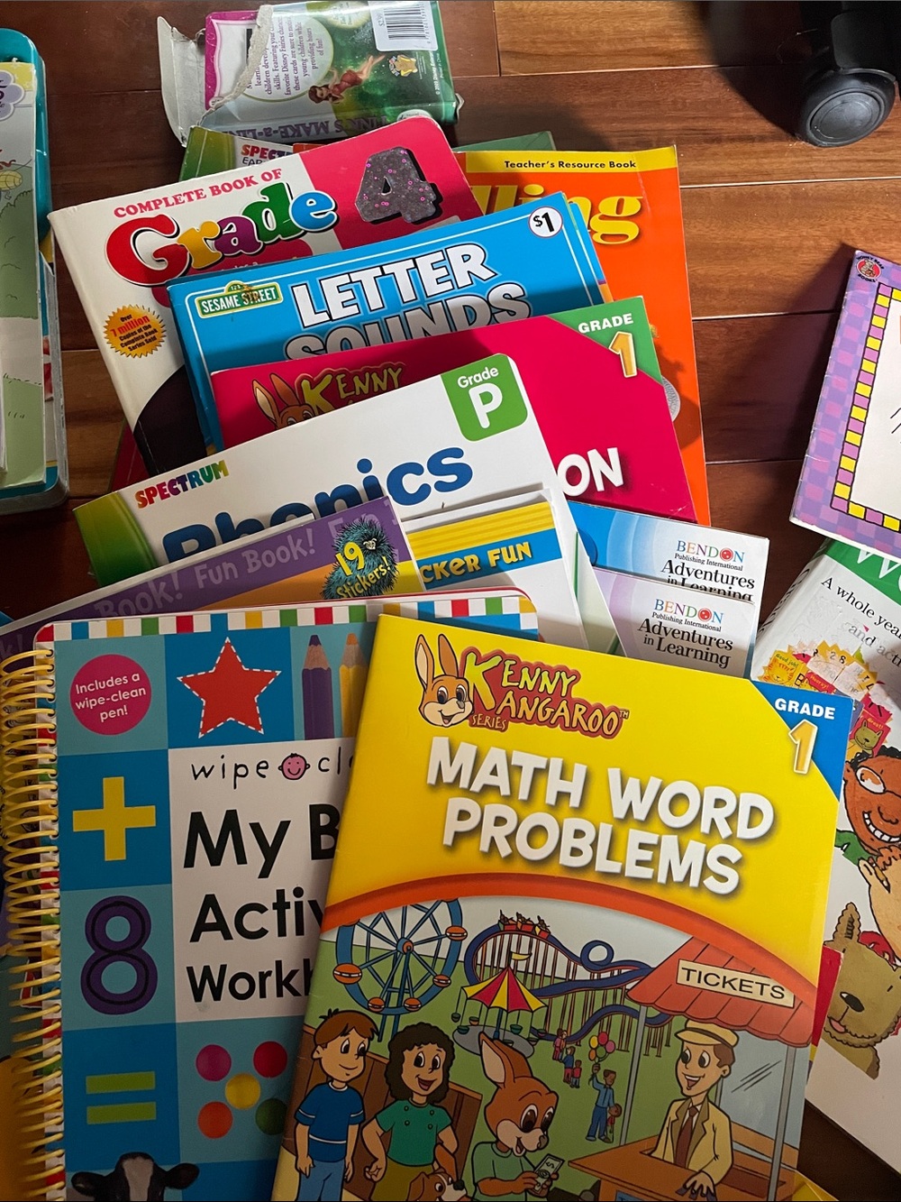 Tons of workbooks